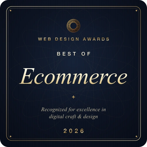 Best of Ecommerce 2026 – Web Design Awards
