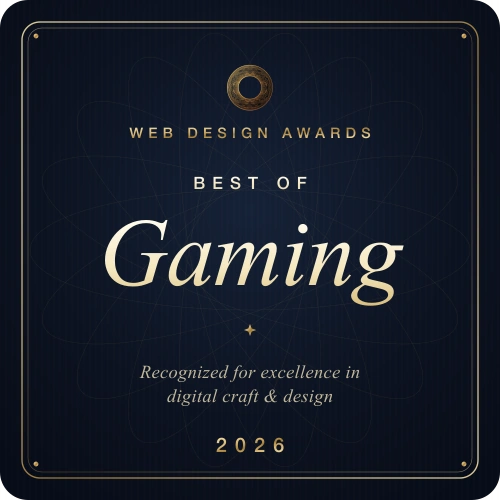 Best of Gaming 2026 – Web Design Awards