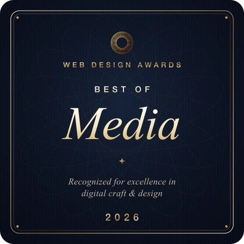 Best of Media 2026 – Web Design Awards