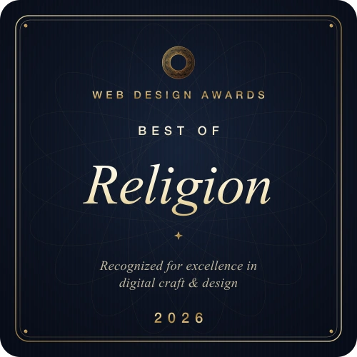 Best of Religion 2026 – Web Design Awards