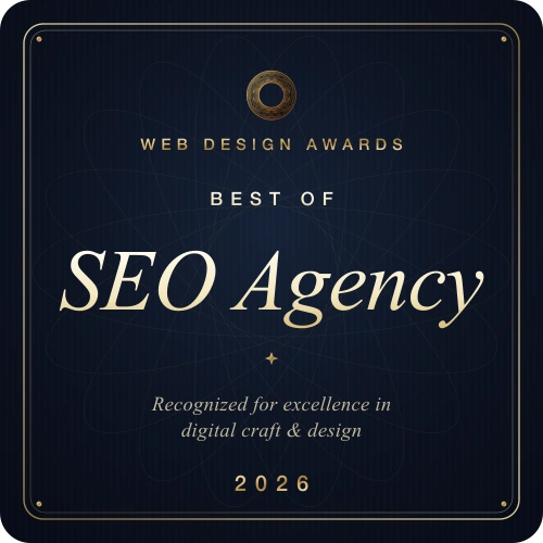 Best of SEO Agency 2026 – Web Design Awards