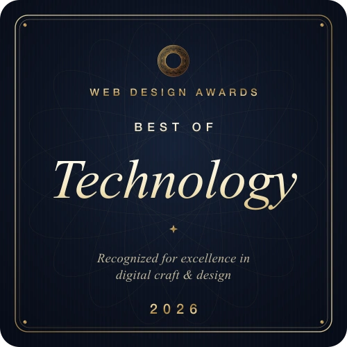 Best of Technology 2026 – Web Design Awards