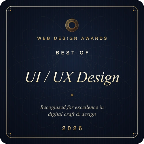 Best of UI / UX Design 2026 – Web Design Awards