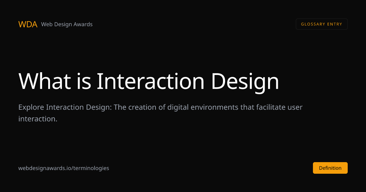 What is Interaction Design in Web Design | Web Design Awards